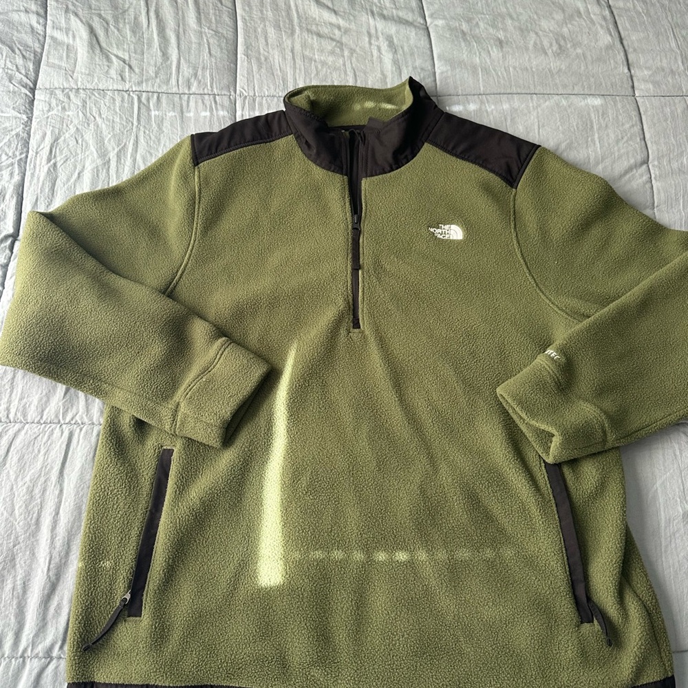 The North Face Green Fleece Jacket